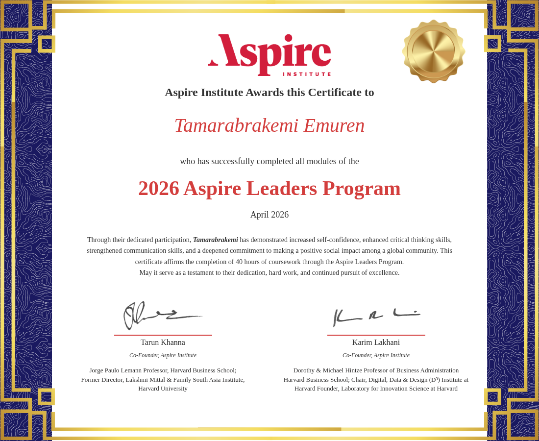 Certificate Mockup