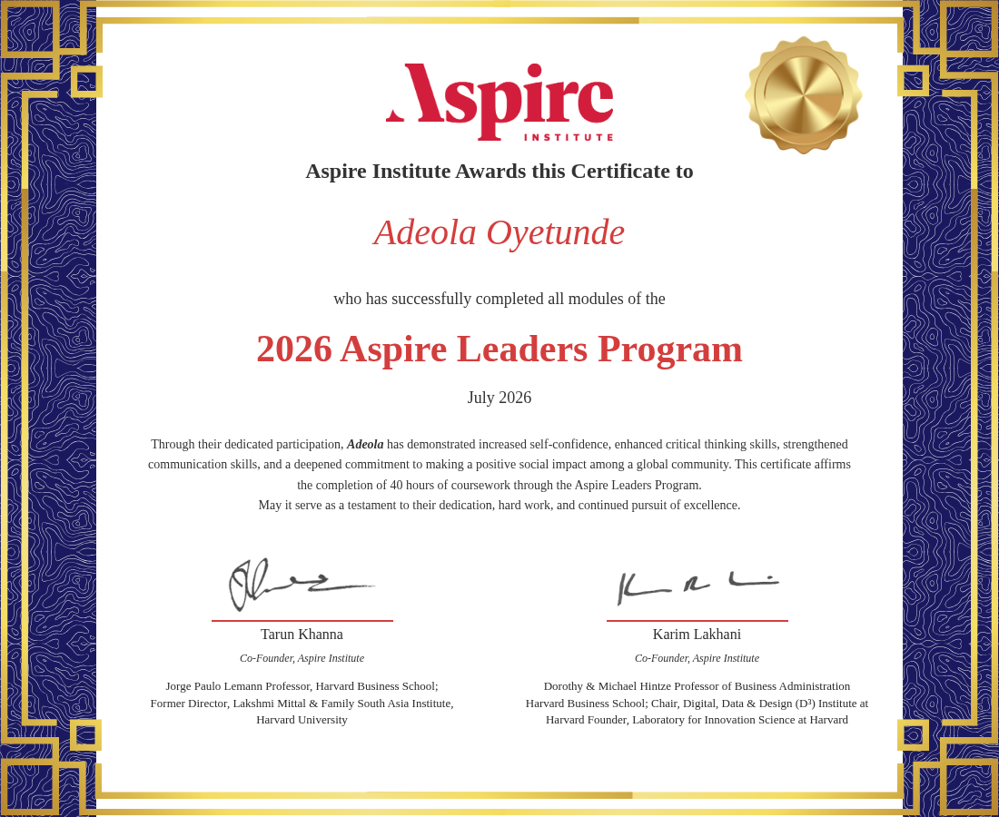 Certificate Mockup
